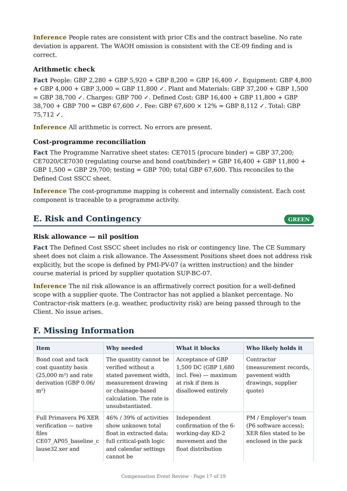Report page 17