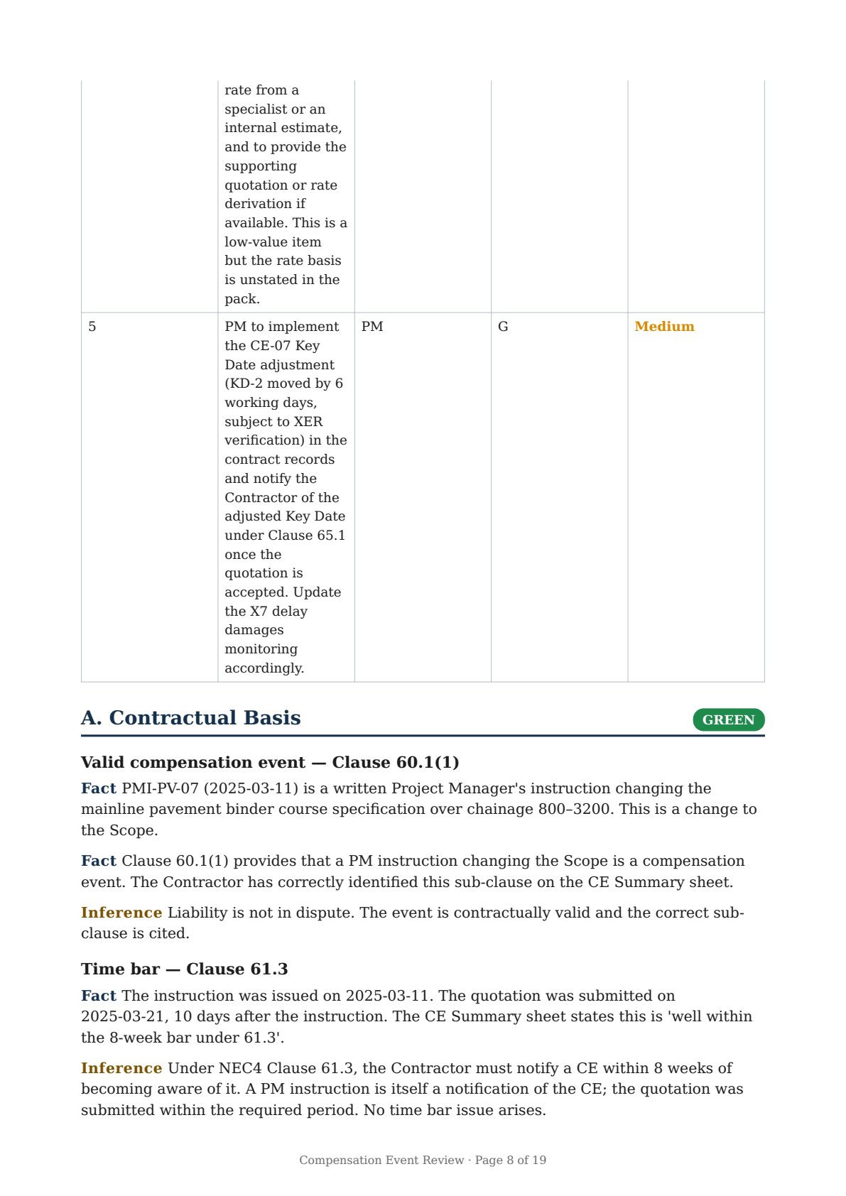 Report page 8